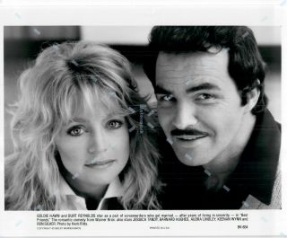 Rare Press Publicity Photo 8x10 Best Friends 1982 Burt Reynolds,  Goldie Hawn