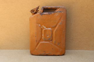 Old Vintage German Military Wehrmacht Jerry Can Gas Fuel Container Wwii Ww2 1943