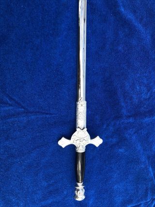 Vintage Knights Of Columbus Sword With Scabbard