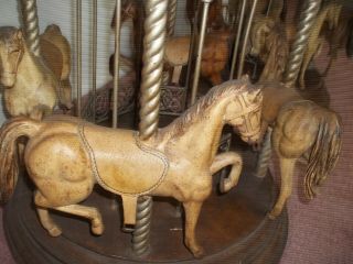 Vintage Carousel Horse Coffee Table Pick Up Only Jersey 2 3