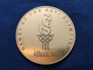 1996 Atlanta Olympics Athlete Participation Medal