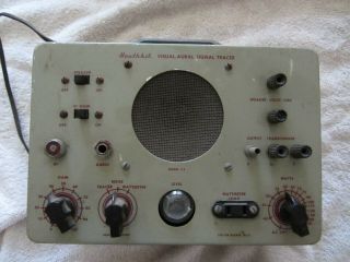Heathkit T - 3 Visual - Aural Signal Tracer - - - Vintage Equipment As - Is And
