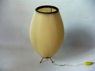 Lampe Vintage Tripode En Rhodoid (jean Rispal)