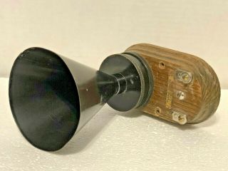 Vintage Western Electric Horn Speaker 5 1/4” Tall & 4” Diameter Estate Find