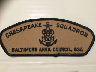 Baltimore Area Council Csp Ta - 7b Chesapeake Squadron Sea Scout Issue
