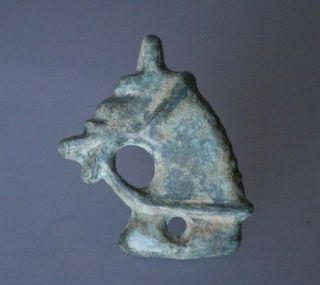 Ancient Fantastic Roman Bronze Amulet Horse 1st - 4th Century Ad