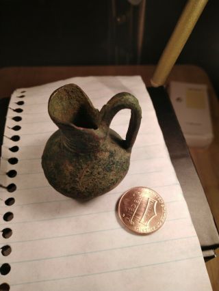 Over 2000 Years Old Ancient Greek Roman Pitcher Founded With Metal Detector