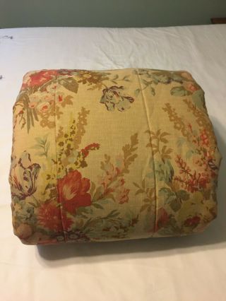 Vintage Ralph Lauren King (104 " X 97 ") Comforter Floral,  Rare