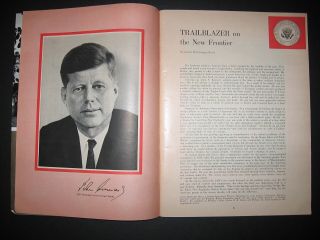 John F.  Kennedy Inaugural Program Presidential Memorabilia With Envelope 2