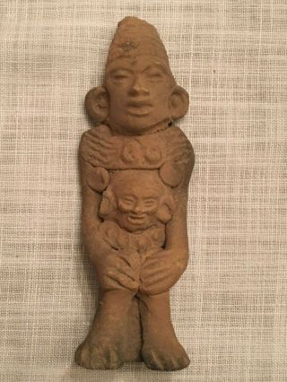 Authentic Pre Columbian Figure Teotihuacan Culture Central Mexico 200bc - 600ad