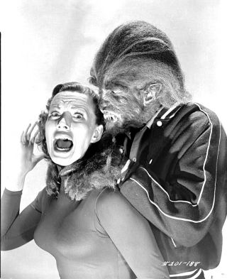 1957 Monster Movie (i Was A Teenage Werewolf) B/w Movie Promo Photo