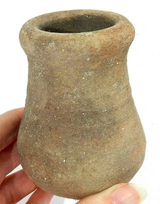Biblical Ancient Antique Jar Pitcher Clay Pottery Jug Roman Herodian Terracotta