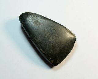 Perfect Polished Green Stone Axe Head Europe,  5000 - 3000 Bc.  Neolithic