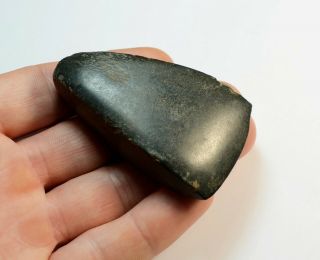 Perfect Polished Green Stone Axe Head Europe,  5000 - 3000 BC.  Neolithic 3