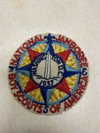 1937 National Jamboree Pocket Patch
