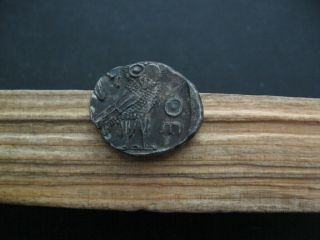 Athens AΘe 449 - 413 B.  C.  Ancient Greek Silver Ar Drachm Owl 4,  50 Gr.