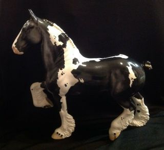 Peter Stone " Enchantment " Clydesdale Drafter Model Horse Sr 2007 Nan