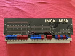 Vintage Imsai 8080 Front Panel Rare