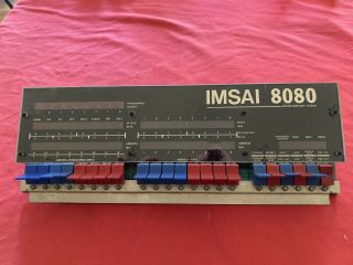 Rare Vintage Imsai 8080 Front Panel