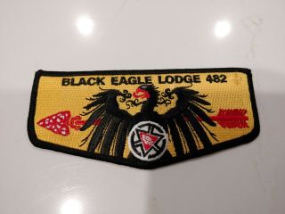 Black Eagle Lodge 482 Oa Centennial Flap (yellow)