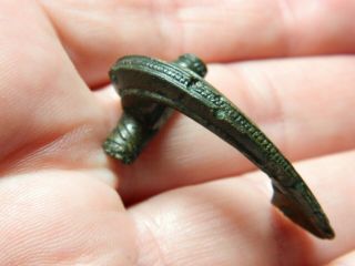 Un Researched Roman Romano British Gilt Bronze Brooch Metal Detecting Detector