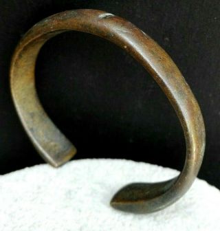 Antique Bracelet Ancient Roman Empire Rare Handmade Bronze Authentic Old