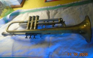 Vintage,  Antique,  F E Olds Special,  Specialty,  Trumpet,  2033367 & Mouthpiece,  Old 