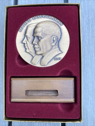 2013 Official Barack Obama Inaugural Medal - Gift Box -