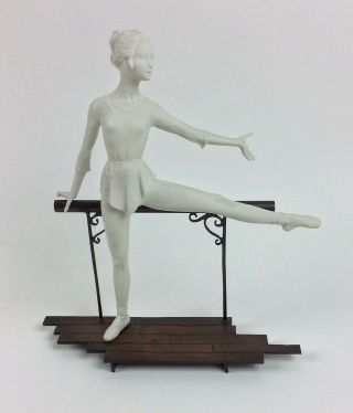 Vintage Boehm bisque porcelain ballet dancer figurine 3