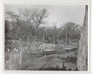 John F.  Kennedy State Funeral - Vintage 8x10 Silver Gelatin Photograph