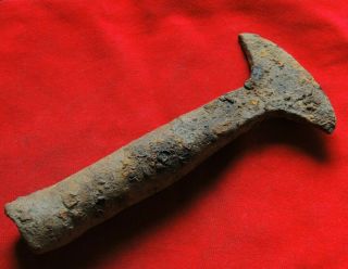 Ancient Iron Ax Of The Vikings