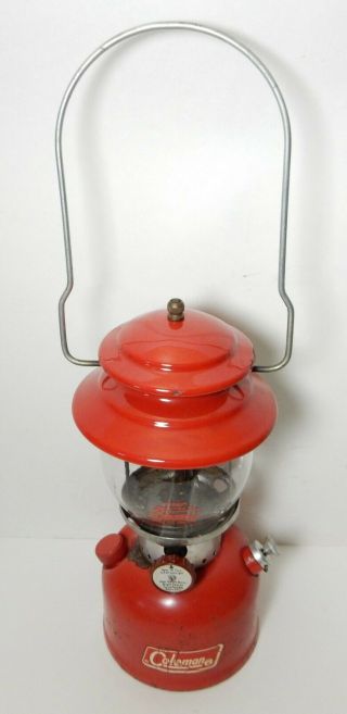 1972 10 72 Red Coleman 200a Lantern
