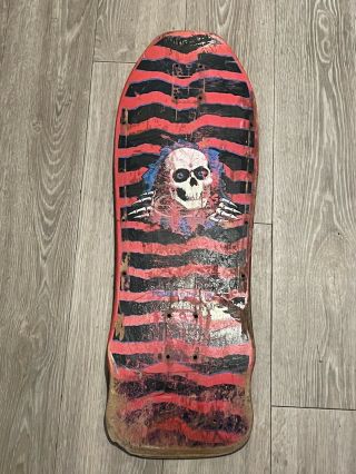 Vintage Powell Peralta Geegah Ripper Skateboard Deck From The 80’s