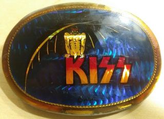 1978 Pacifica Kiss Belt Buckle Vintage
