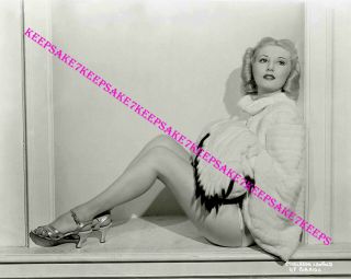 1930s,  Actress Ethelreda Leopold Gorgeous Legs And Strappy Heels 8x10 Photo A - El
