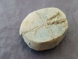 Very Rare Indeed Viking Stone Gaming Piece.  L486