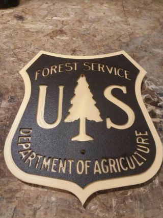 Us Forest Service Sign Department Of Agriculture