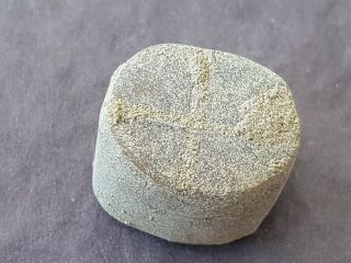 Very Rare Indeed Viking Stone Gaming Piece.  L168