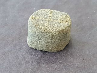 very rare indeed Viking stone gaming piece.  L168 3