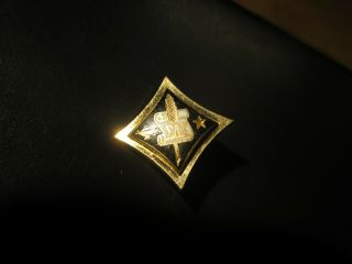 14k Gold Fraternity Pin Sigma Alpha Chi