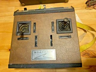 2x Vintage Heathkit Vintage Radio Control Systems With Servos Recievers