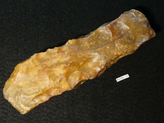4800y.  O: Wonderful Adze Ax 131mms Danish Stone Age Neolithic Flint Single Grave