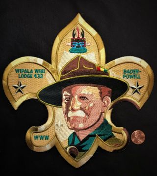 Wipala Wiki Oa Lodge 432 Bsa Antelope Kachina Jacket Patch Baden - Powell 8 " Huge