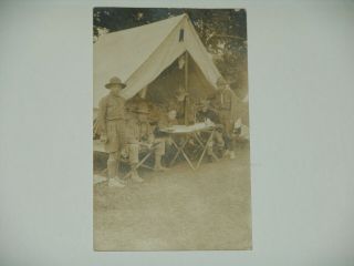 Scout Postcard - 1916camp Hunter Island Ny - - Ny Madison Sq Sta Postmark