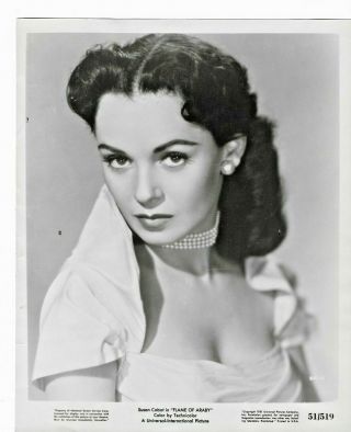 1951 Movie Still " Flame Of Araby " - Lovely - Glamorous Susan Cabot 8 X 10