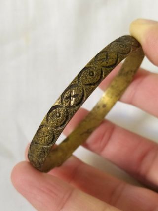 Ancient Bracelet Bronze Vintage - Antique Roman Style Old Extremely Rare Jewelry
