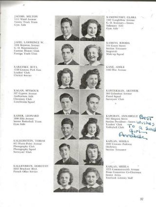 1948 James Monroe High School Yearbook (june 1948),  Monrovian,  Bronx,  Ny