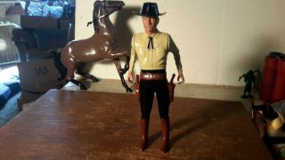 Hartland " Clay Hollister " Gunfighter W /hat / Pistols Western Model Figure