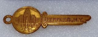 Vintage Key To The City Of Buffalo,  York