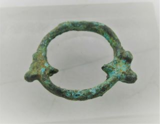 Detector Find Ancient Bronze Snake Eating Tail Ring Possibly Ancient Currency